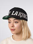 Бейсболка MITCHELL NESS арт. HP12861-LAKBLCK Los Angeles Kings NHL (черный)